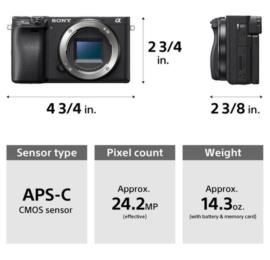 دوربین-عکاسی-دیجیتال-Sony-Alpha-a6400Alpha-Mirrorless-Digital-Camera-Body-On